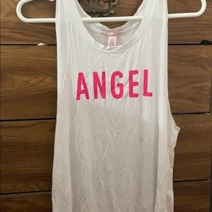 NWT Victoria’s Secret White “Angel” Tank Top